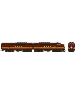 HO EMD FT A+B (DC/DCC/Sound): B&M - Maroon Scheme: #4206A + 4206B