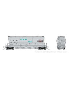 N Flexi Flo Hopper (Early): NYC - As Delivered: Single Car