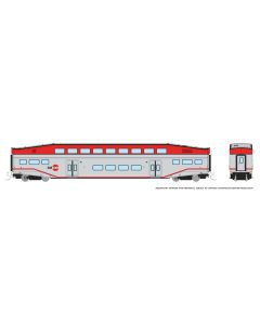 N Bilevel Commuter Car: CalTrain: Single Coach
