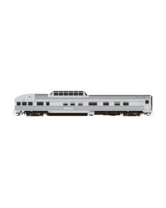 N Scale The Canadian: Unlettered Stainless Steel 10-Car Set