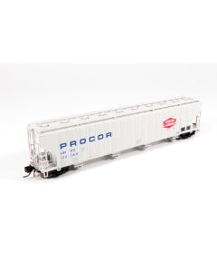N Procor 5820 Covered Hopper: UNPX - Procor w/ Union Carbide: Single Car