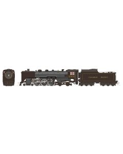 HO H1a 4-6-4 Hudson (DC/DCC/Sound): CPR - As Built: #2800