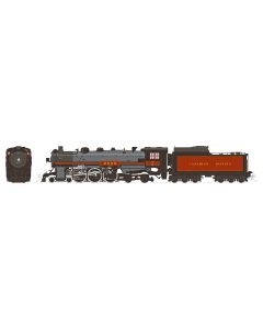 HO H1b 4-6-4 Hudson (DC/DCC/Sound): CPR - "World's Greatest Travel System" #2814