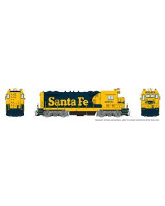HO ATSF CF7 w/ Square Cab (DC/Silent): AT&SF - Yellow Warbonnet: #2517