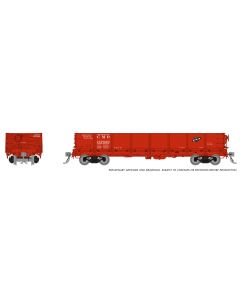 HO 40' Drop Bottom Gondola: Chicago & North Western: 6-Pack